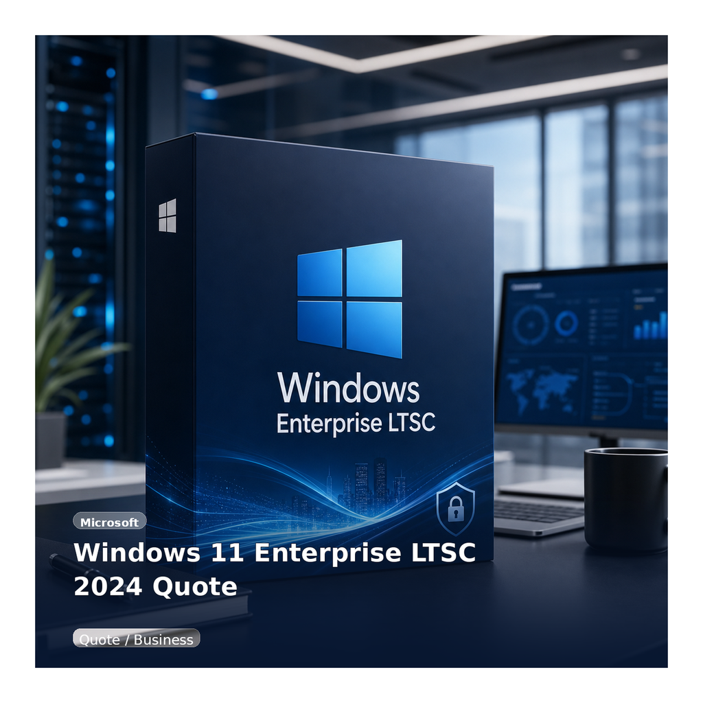 ويندوز 11 Enterprise LTSC 2024 - Microsoft - مخصص للمؤسسات والبيئات التي تحتاج قناة LTSC طويلة الأمد.