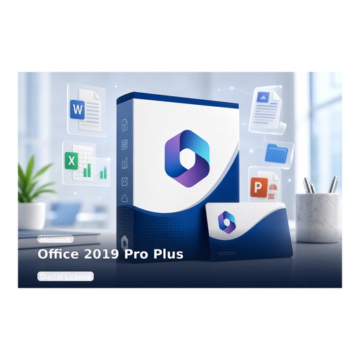 أوفيس 2019 برو بلس لويندوز - Microsoft - مناسب لبيئة Windows وليس macOS.